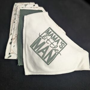 Set of Baby Bandana Bibs